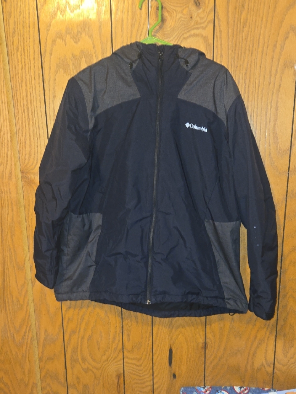 Columbia Womens Black Hooded Winter Coat